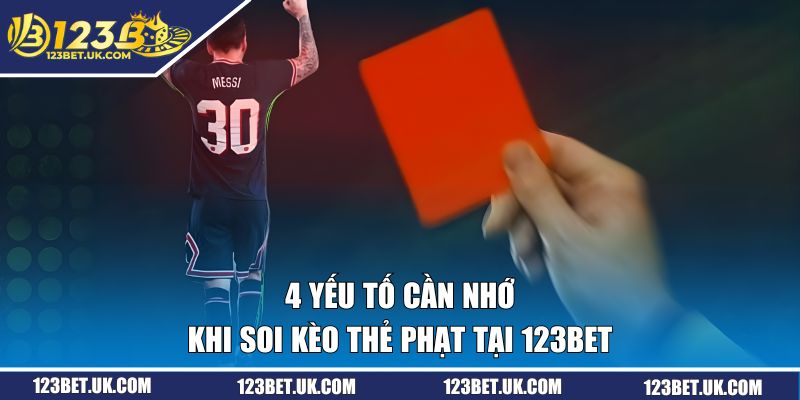 4 yếu tố cần nhớ khi soi kèo tại 123BET
